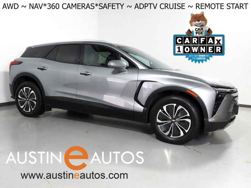 2024 Chevrolet Blazer EV eAWD LT *COMFORT & CONVENIENCE PKG, DRIVER CONFIDENCE PKG, NAVIGATION, ADAPTIVE CRUISE, SAFETY ALERTS, 360 CAMERAS, COLOR TOUCHSCREEN, HEATED SEATS/STEERING, REMOTE START, WIRELESS CHARGING
