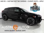 2024 Chevrolet Blazer EV eAWD RS *HEADS-UP DISPLAY, NAVIGATION, ADAPTIVE CRUISE, SAFETY ALERTS, 360 VIEW CAMERAS, 17.7 INCH TOUCHSCREEN, CLIMATE SEATS, HEATED STEERING, REMOTE START, 21 INCH WHEELS, WIRELESS CHARGING, ANDROID & APPLE
