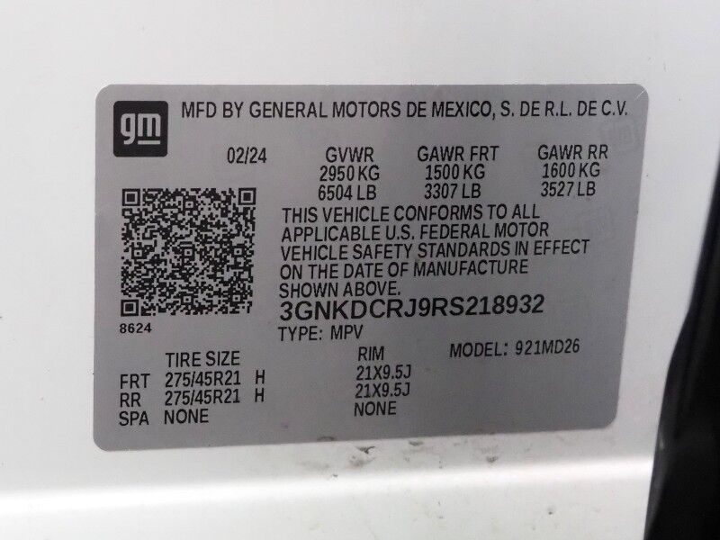2024 Chevrolet Blazer EV eAWD RS *HEADS-UP DISPLAY, NAVIGATION, ADAPTIVE CRUISE, SAFETY ALERTS, 360 VIEW CAMERAS, 17.7 INCH TOUCHSCREEN, CLIMATE SEATS, HEATED STEERING, REMOTE START, 21 INCH WHEELS, WIRELESS CHARGING Round Rock TX