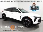 2024 Chevrolet Blazer EV eAWD RS *HEADS-UP DISPLAY, NAVIGATION, ADAPTIVE CRUISE, SAFETY ALERTS, 360 VIEW CAMERAS, 17.7 INCH TOUCHSCREEN, CLIMATE SEATS, HEATED STEERING, REMOTE START, 21 INCH WHEELS, WIRELESS CHARGING