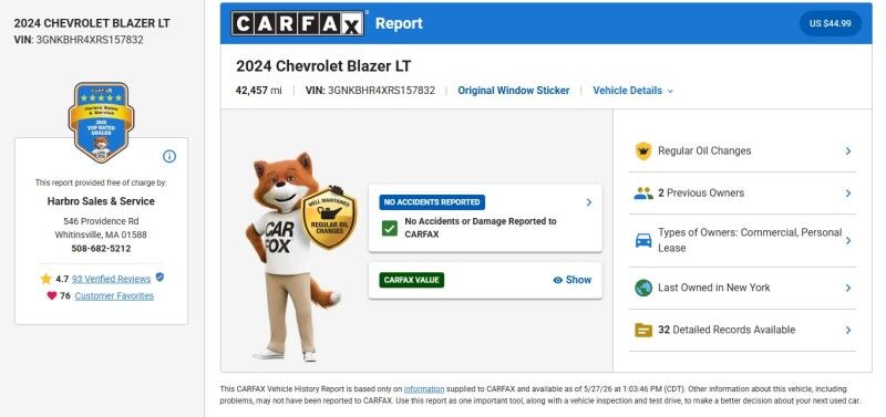 2024 Chevrolet Blazer LT - REDLINE EDITION Webster MA
