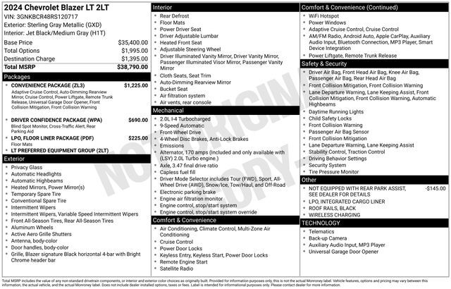 2024 Chevrolet Blazer LT Raleigh NC