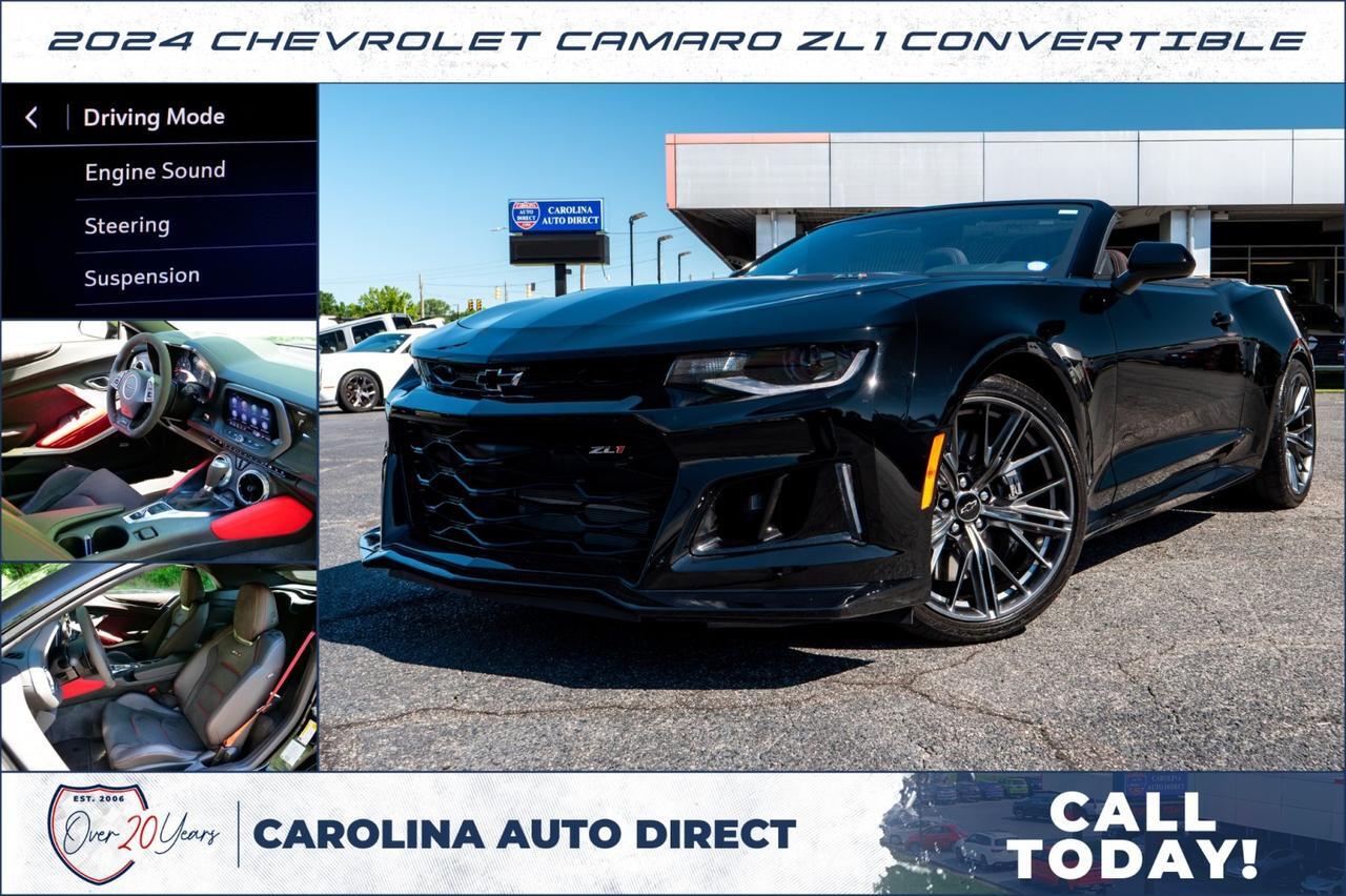 2024 Chevrolet Camaro ZL1 Convertible / Carbon Fiber Hood / 6.2L V8!