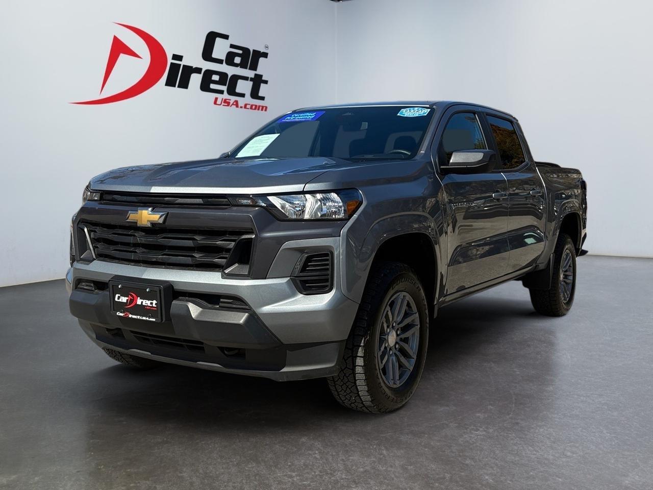 2024 Chevrolet Colorado 4WD LT, CORNER REAR STEP, REMOTE TAILGATE, AUTO START/STOP, LANE KEEP ASSIST, FORWARD COLLISION ALERT, PUSH BUTTON START, BACKUP CAMERA WITH PARKING SENSORS, ONLY 1 OWNER, CLEAN CARFAX, PICK UP THIS TRUCK OFF THE LOT! Virginia Beach VA