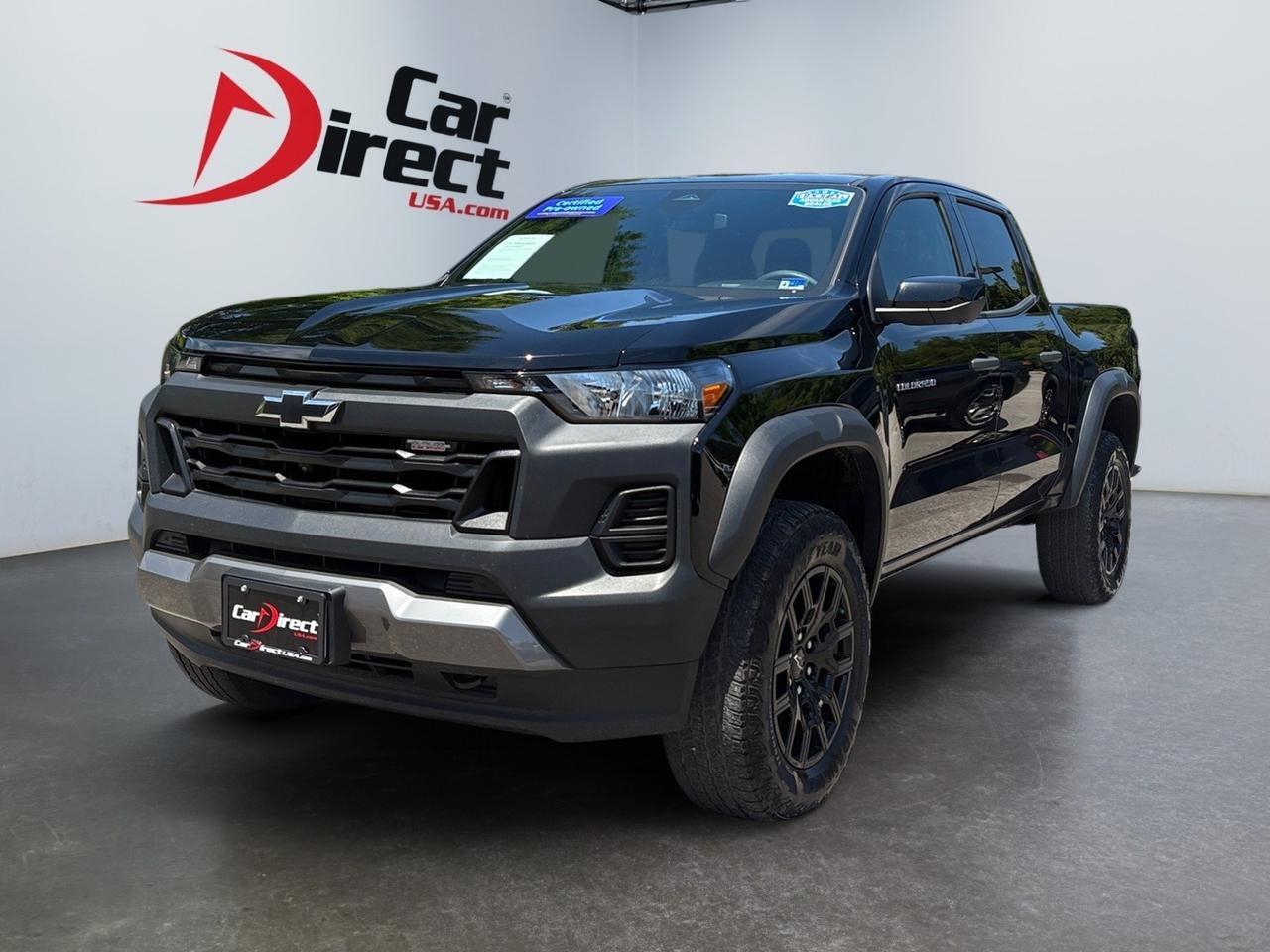2024 Chevrolet Colorado 4WD Trail Boss, AUTO START/STOP, BLIND SPOT ALERT, FORWARD COLLISION WARNING, EZ-LIFT TAILGATE, APPLE CARPLAY/ANDROID AUTO, BED LINER, REAR BUMPER STEP, SLIDING REAR WINDOW, 360 BACKUP CAMERA, KEYLESS START, 1 OWNER, CLEAN CARFAX! BECOME A BOSS! Virginia Beach VA