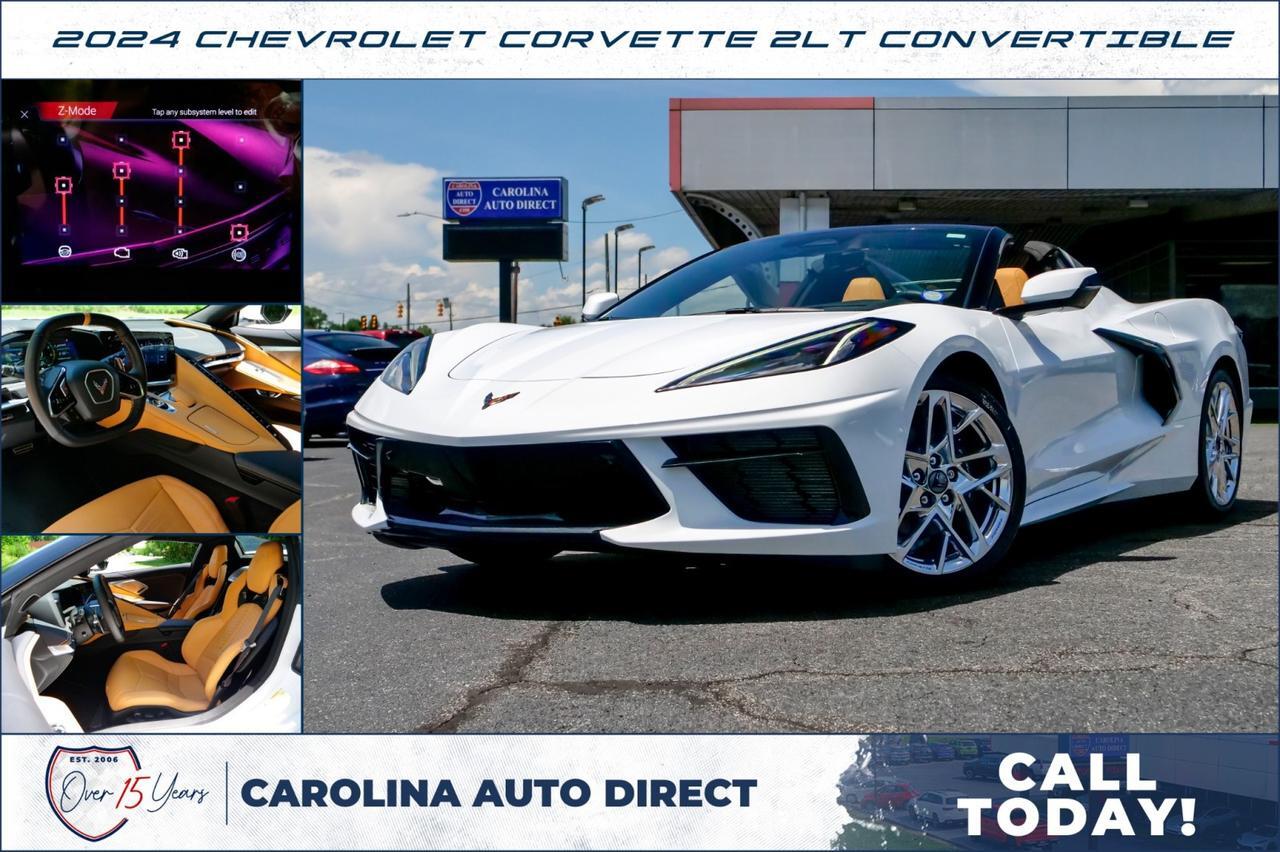 2024 Chevrolet Corvette 2LT Convertible / GT2 Seats / Performance Exhaust!
