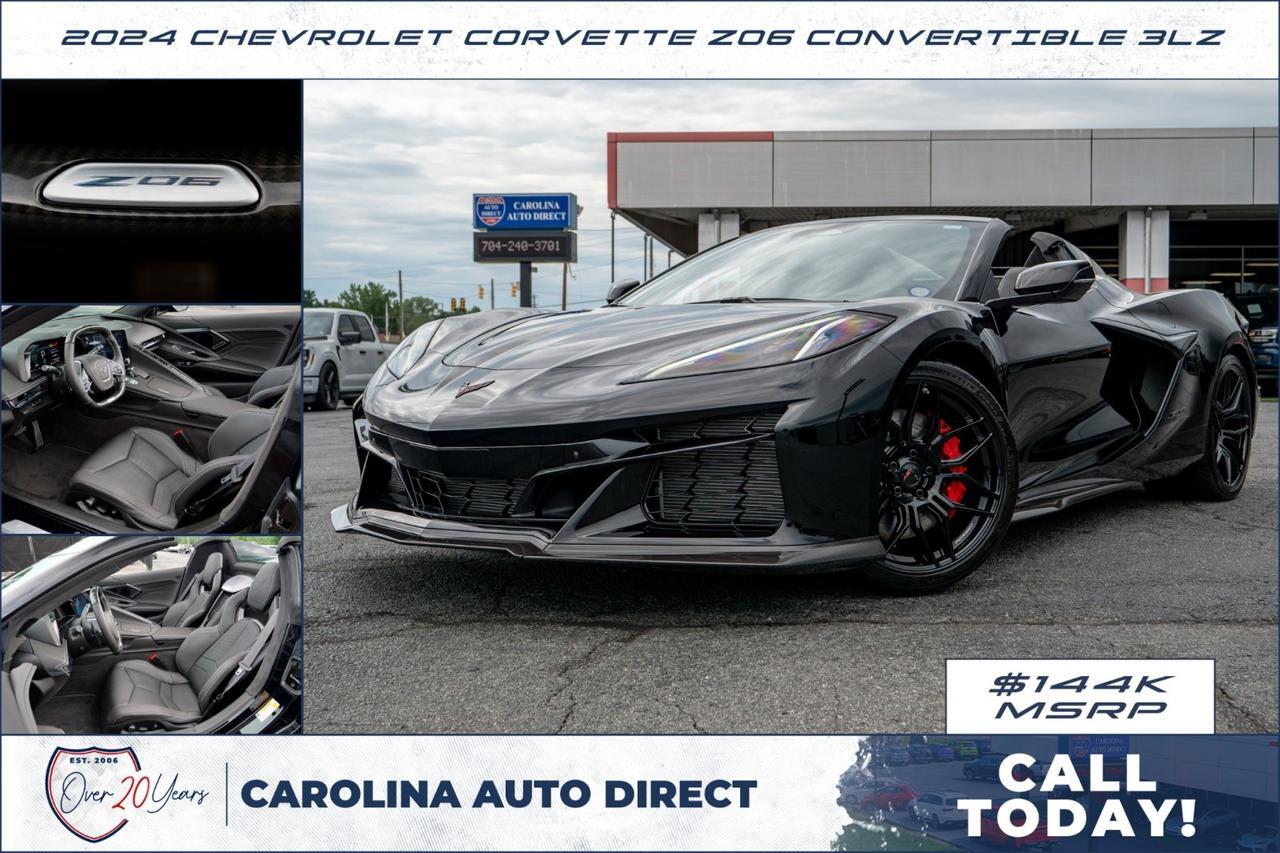 2024 Chevrolet Corvette Z06 Convertible 3LZ / Ground Effects / Front Lift / 5.5L V8!