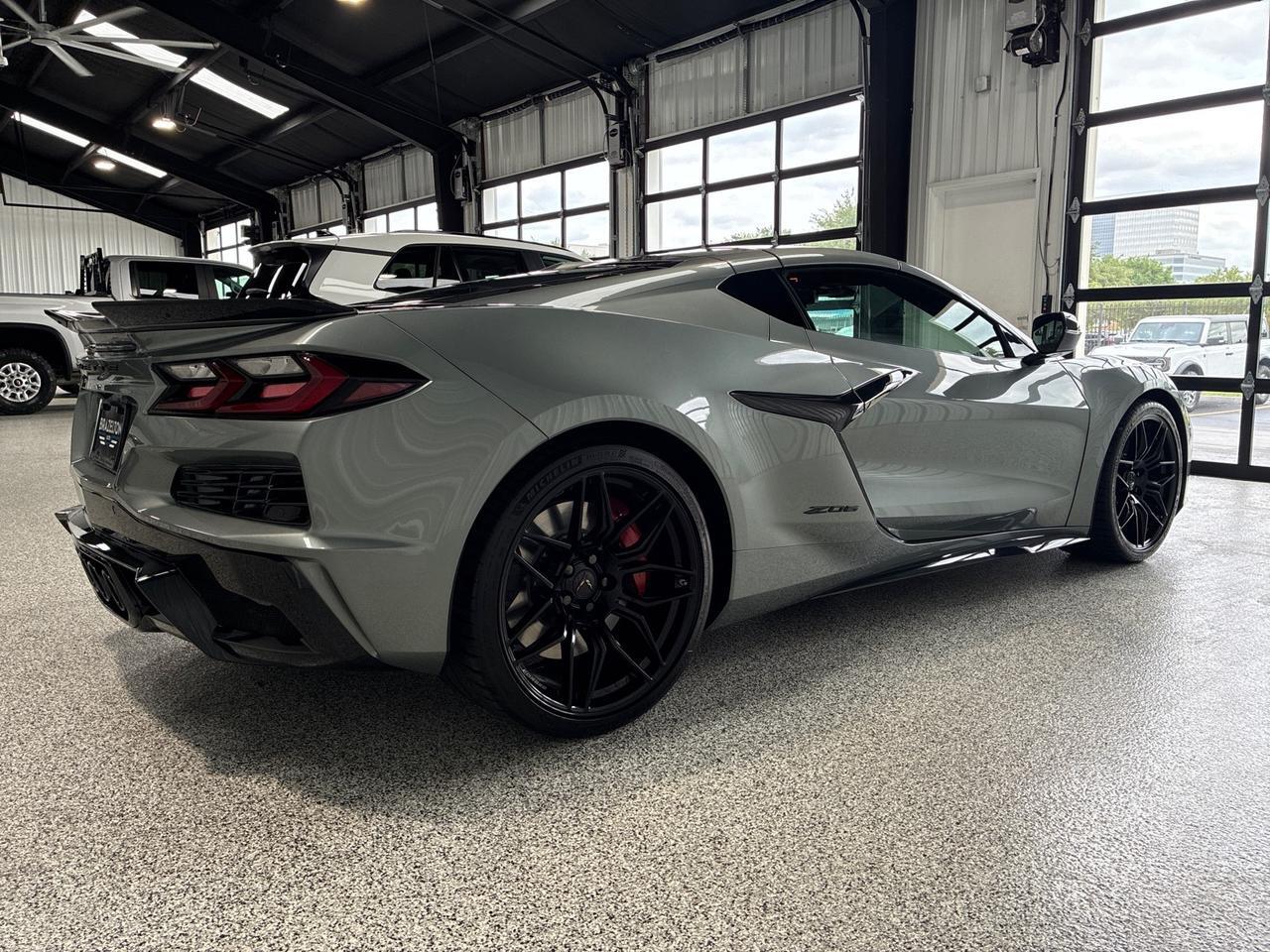 2024 Chevrolet Corvette Z06, Coupe, 2LZ, Front Lift, Dual Roof, Spider Design Wheels Houston TX