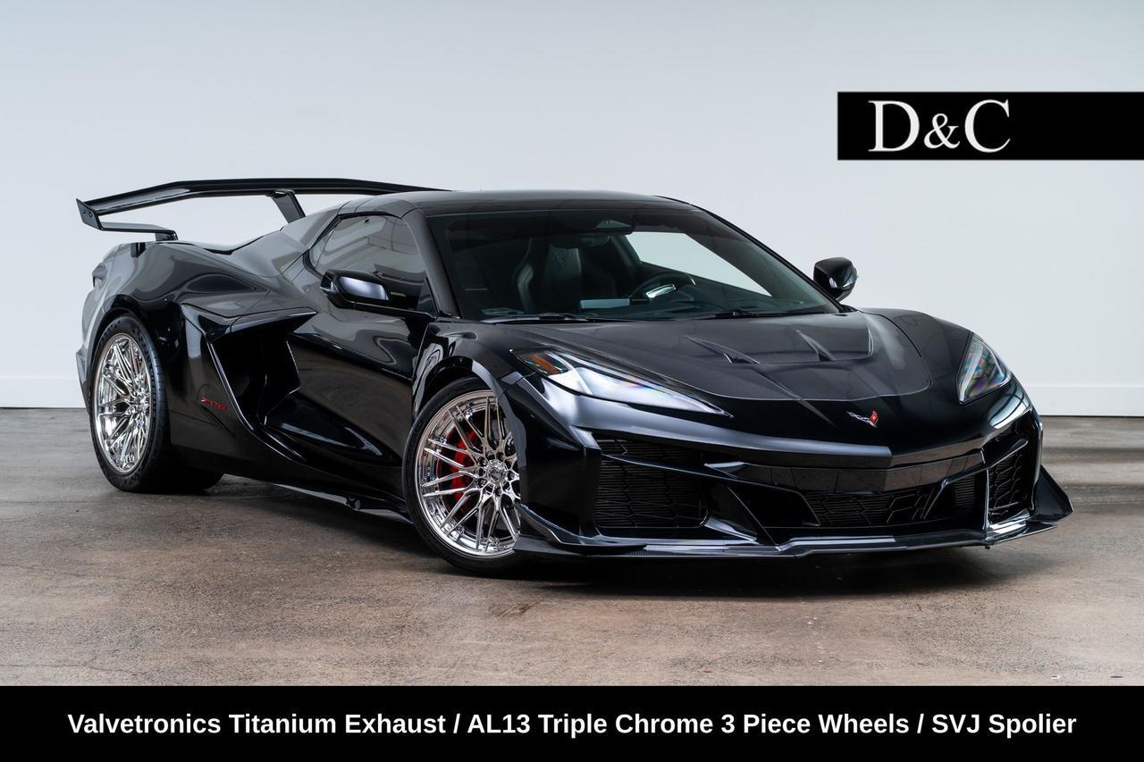 2024 Chevrolet Corvette Z06 Z07 Front Carbon Aero Kit / Vaulvetronics Full Tit
