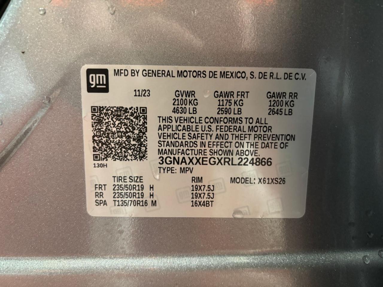 2024 Chevrolet Equinox AWD Premier Franklin OH