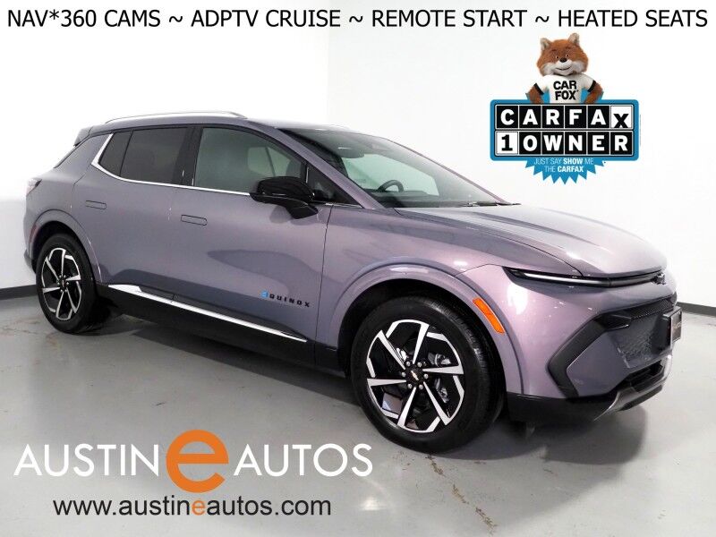 2024 Chevrolet Equinox EV 2LT *NAVIGATION, ADAPTIVE CRUISE, SAFETY ALERTS, COLOR TOUCHSCREEN, 360 VIEW CAMERAS, HEATED SEATS/STEERING, REMOTE START, POWER LIFTGATE, 19 INCH WHEELS