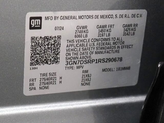 2024 Chevrolet Equinox EV 2RS *NAVIGATION, ADAPTIVE CRUISE, SAFETY ALERTS, COLOR TOUCHSCREEN, 360 VIEW CAMERAS, HEATED SEATS, HEATED STEERING, REMOTE START, POWER LIFTGATE, 21 INCH WHEELS Round Rock TX