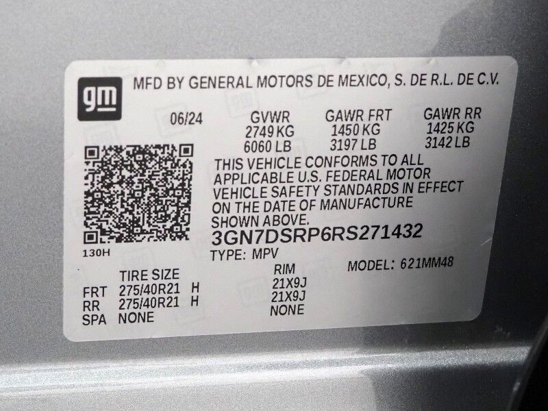 2024 Chevrolet Equinox EV 2RS *NAVIGATION, ADAPTIVE CRUISE, SAFETY ALERTS, COLOR TOUCHSCREEN, 360 VIEW CAMERAS, HEATED SEATS/STEERING, REMOTE START, POWER LIFTGATE, 21 INCH WHEELS Round Rock TX