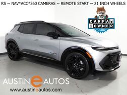 2024_Chevrolet_Equinox EV 2RS_*NAVIGATION, ADAPTIVE CRUISE, SAFETY ALERTS, COLOR TOUCHSCREEN, 360 VIEW CAMERAS, HEATED SEATS/STEERING, REMOTE START, POWER LIFTGATE, 21 INCH WHEELS_ Round Rock TX