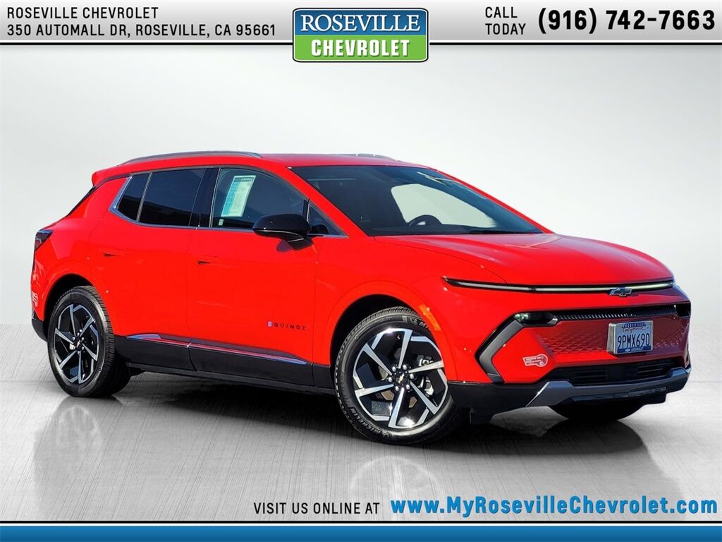 Certified 2024 Chevrolet Equinox EV LT with VIN 3GN7DLRP2RS280179 for sale in Roseville, CA