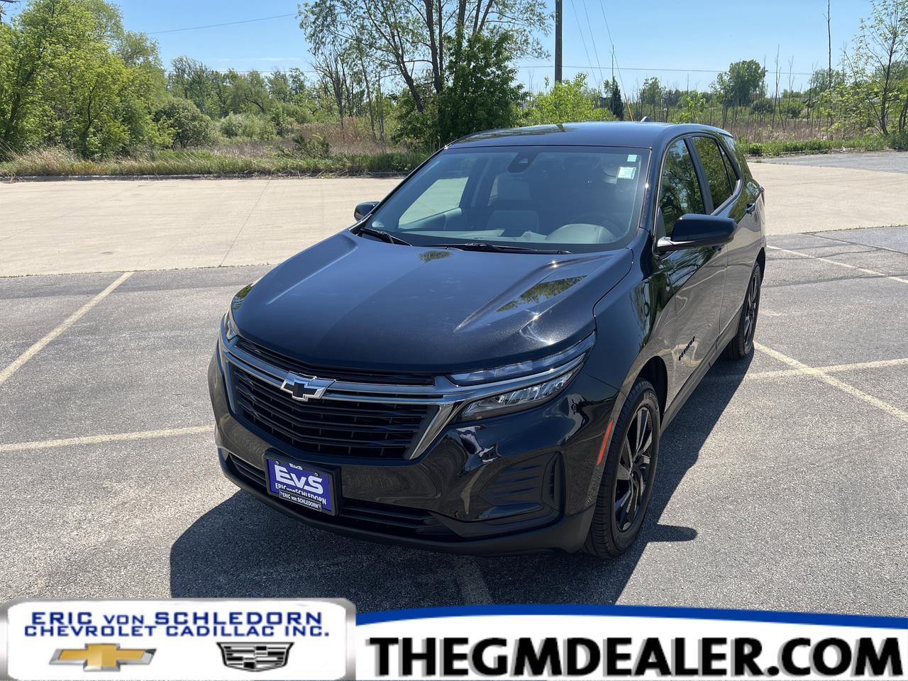 2024 Chevrolet Equinox LS AWD MidnightEdition Conv DrvrConfPkgs w/18sGlossBlackWheels 8-WayPwrDrvrSeat RearParkAssist