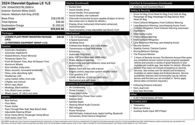 2024 Chevrolet Equinox LS Raleigh NC