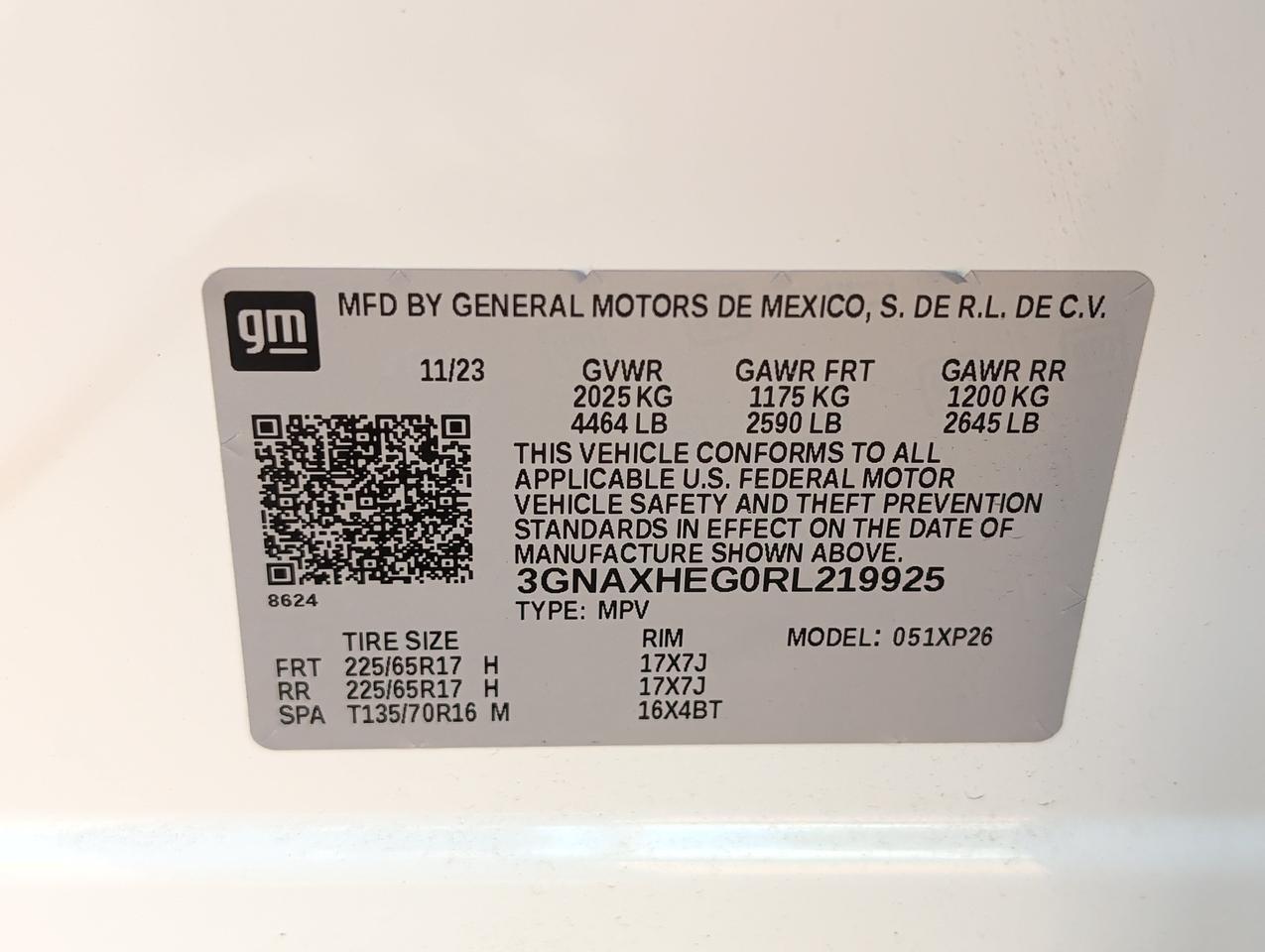 2024 Chevrolet Equinox LS San Juan TX