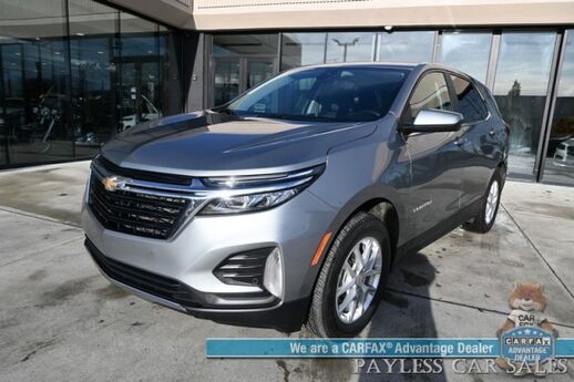 2024 Chevrolet Equinox LT / AWD / Auto Start / Driver Confidence II Pkg / Power & Heated Cloth Seats / Blind Spot Alert / Lane Watch & Forward Collision / Apple CarPlay & Android Auto / Keyless Entry & Start / Back Up Cam / 1-Owner Anchorage AK