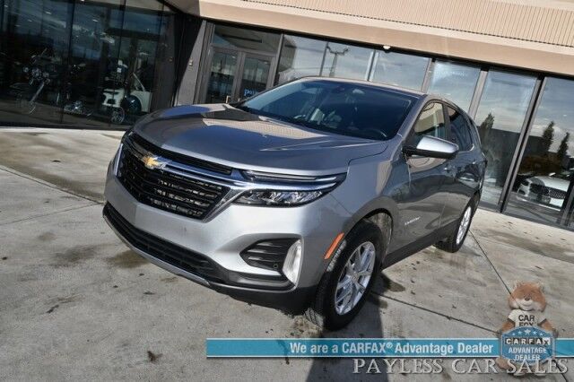 2024 Chevrolet Equinox LT / AWD / Auto Start / Driver Confidence II Pkg / Power & Heated Cloth Seats / Blind Spot Alert / Lane Watch & Forward Collision / Apple CarPlay & Android Auto / Keyless Entry & Start / Back Up Cam / 1-Owner Anchorage AK 2024 Chevrolet Equinox LT / AWD / Auto Start / Driver Confidence II Pkg / Power & Heated Cloth Seats / Blind Spot Alert / Lane Watch & Forward Collision / Apple CarPlay & Android Auto / Keyless Entry & Start / Back Up Cam / 1-Owner Anchorage AK