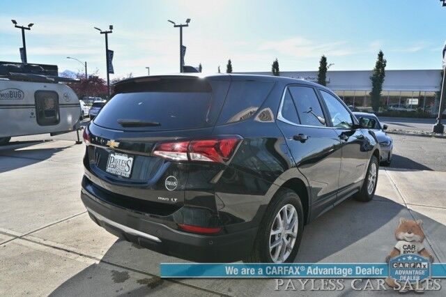 2024 Chevrolet Equinox LT / AWD / Auto Start / Driver Confidence II Pkg / Power & Heated Cloth Seats / Blind Spot Alert / Lane Watch & Forward Collision / Apple CarPlay & Android Auto / Keyless Entry & Start / Back Up Cam / 1-Owner Anchorage AK