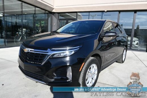 2024 Chevrolet Equinox LT / AWD / Auto Start / Driver Confidence II Pkg / Power & Heated Cloth Seats / Blind Spot Alert / Lane Watch & Forward Collision / Apple CarPlay & Android Auto / Keyless Entry & Start / Back Up Cam / 1-Owner Anchorage AK