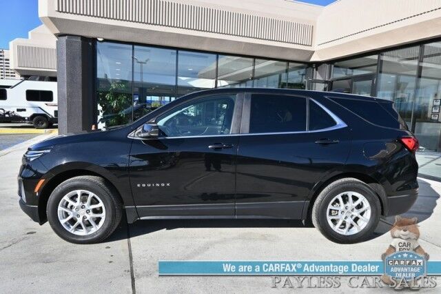 2024 Chevrolet Equinox LT / AWD / Auto Start / Driver Confidence II Pkg / Power & Heated Cloth Seats / Blind Spot Alert / Lane Watch & Forward Collision / Apple CarPlay & Android Auto / Keyless Entry & Start / Back Up Cam / 1-Owner Anchorage AK
