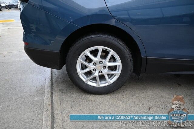 2024 Chevrolet Equinox LT / AWD / Auto Start / Driver Confidence II Pkg / Power & Heated Cloth Seats / Blind Spot Alert / Lane Watch & Forward Collision / Apple CarPlay & Android Auto / Keyless Entry & Start / Back Up Cam / 1-Owner Anchorage AK 2024 Chevrolet Equinox LT / AWD / Auto Start / Driver Confidence II Pkg / Power & Heated Cloth Seats / Blind Spot Alert / Lane Watch & Forward Collision / Apple CarPlay & Android Auto / Keyless Entry & Start / Back Up Cam / 1-Owner Anchorage AK