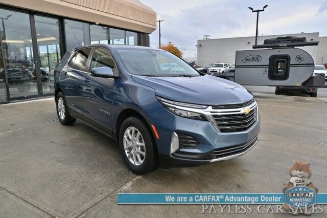 2024 Chevrolet Equinox LT / AWD / Auto Start / Driver Confidence II Pkg / Power & Heated Cloth Seats / Blind Spot Alert / Lane Watch & Forward Collision / Apple CarPlay & Android Auto / Keyless Entry & Start / Back Up Cam / 1-Owner Anchorage AK 2024 Chevrolet Equinox LT / AWD / Auto Start / Driver Confidence II Pkg / Power & Heated Cloth Seats / Blind Spot Alert / Lane Watch & Forward Collision / Apple CarPlay & Android Auto / Keyless Entry & Start / Back Up Cam / 1-Owner Anchorage AK