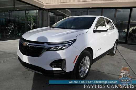 2024 Chevrolet Equinox LT / AWD / Auto Start / Driver Confidence II Pkg / Power & Heated Cloth Seats / Blind Spot Alert / Lane Watch & Forward Collision / Apple CarPlay & Android Auto / Keyless Entry & Start / Back Up Cam / 1-Owner Anchorage AK