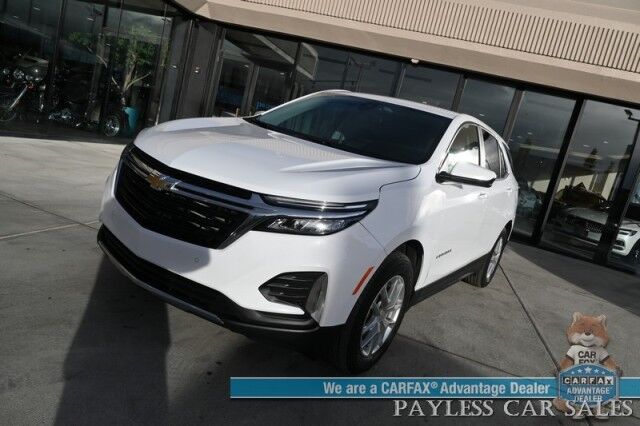 2024 Chevrolet Equinox LT / AWD / Auto Start / Driver Confidence II Pkg / Power & Heated Cloth Seats / Blind Spot Alert / Lane Watch & Forward Collision / Apple CarPlay & Android Auto / Keyless Entry & Start / Back Up Cam / 1-Owner Anchorage AK 2024 Chevrolet Equinox LT / AWD / Auto Start / Driver Confidence II Pkg / Power & Heated Cloth Seats / Blind Spot Alert / Lane Watch & Forward Collision / Apple CarPlay & Android Auto / Keyless Entry & Start / Back Up Cam / 1-Owner Anchorage AK