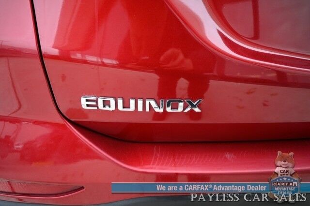 2024 Chevrolet Equinox LT / AWD / Auto Start / Driver Confidence II / Power & Heated Cloth Seats / Lane Depart & Blind Spot / Forward Collision Warning / Apple CarPlay & Android Auto / Back Up Cam / Keyless Entry & Start / 30 MPG / 1-Owner Anchorage AK