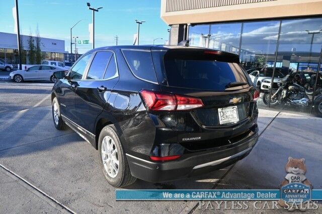 2024 Chevrolet Equinox LT / AWD / Auto Start / Driver Confidence II / Power & Heated Cloth Seats / Lane Depart & Blind Spot / Forward Collision Warning / Apple CarPlay & Android Auto / Back Up Cam / Keyless Entry & Start / 30 MPG / 1-Owner Anchorage AK