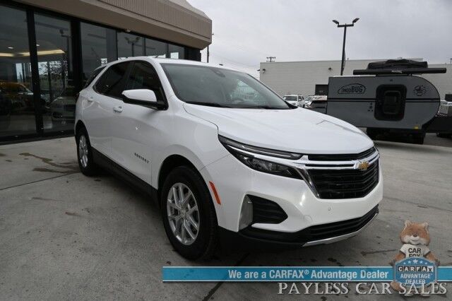 2024 Chevrolet Equinox LT / AWD / Auto Start / Driver Confidence II / Power & Heated Cloth Seats / Lane Departure & Blind Spot Alert / Apple CarPlay & Android Auto / Back Up Camera / Keyless Entry & Start / 30 MPG / 1-Owner Anchorage AK 2024 Chevrolet Equinox LT / AWD / Auto Start / Driver Confidence II / Power & Heated Cloth Seats / Lane Departure & Blind Spot Alert / Apple CarPlay & Android Auto / Back Up Camera / Keyless Entry & Start / 30 MPG / 1-Owner Anchorage AK