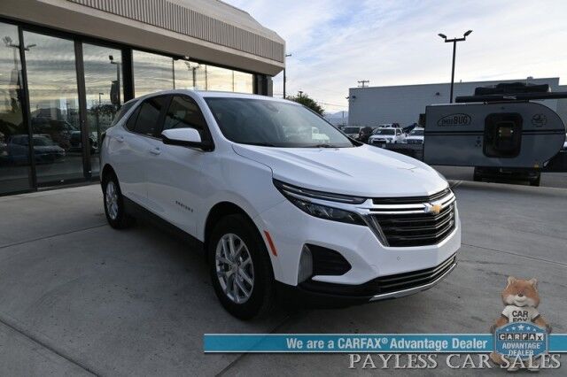 2024 Chevrolet Equinox LT / AWD / Auto Start / Driver Confidence II / Power & Heated Cloth Seats / Lane Departure & Blind Spot Alert / Forward Collision Warning / Apple CarPlay & Android Auto / Back Up Camera / 30 MPG / 1-Owner Anchorage AK