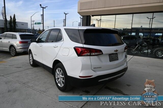 2024 Chevrolet Equinox LT / AWD / Auto Start / Driver Confidence II / Power & Heated Cloth Seats / Lane Departure & Blind Spot Alert / Forward Collision Warning / Apple CarPlay & Android Auto / Back Up Camera / 30 MPG / 1-Owner Anchorage AK