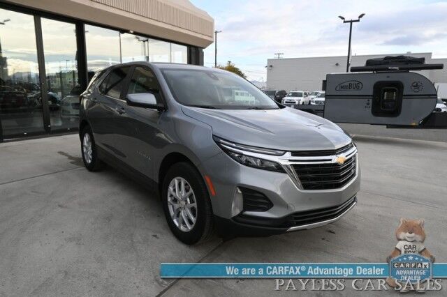 2024 Chevrolet Equinox LT / AWD / Auto Start / Driver Confidence II / Power & Heated Seats / Lane Departure & Blind Spot / Forward Collision Warning / Apple CarPlay & Android Auto / Back Up Camera / Keyless Entry & Start / 30 MPG / 1-Owner Anchorage AK