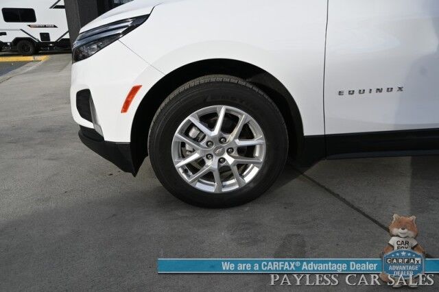 2024 Chevrolet Equinox LT / AWD / Auto Start / Power Premium Cloth Seats / Forward Collision Alert / Lane Departure & Blind Spot Alert / Apple CarPlay & Android Auto / USB & Aux Input / Back Up Camera / 1-Owner Anchorage AK