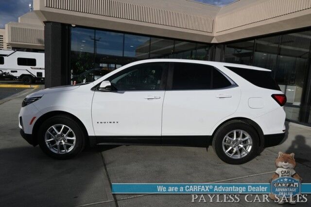 2024 Chevrolet Equinox LT / AWD / Auto Start / Power Premium Cloth Seats / Forward Collision Alert / Lane Departure & Blind Spot Alert / Apple CarPlay & Android Auto / USB & Aux Input / Back Up Camera / 1-Owner Anchorage AK