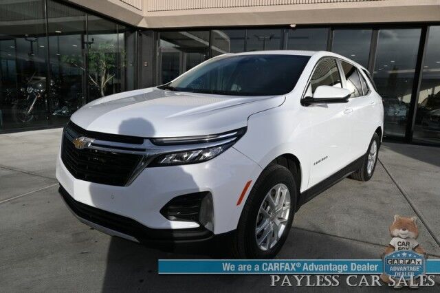 2024 Chevrolet Equinox LT / AWD / Auto Start / Power Premium Cloth Seats / Forward Collision Alert / Lane Departure & Blind Spot Alert / Apple CarPlay & Android Auto / USB & Aux Input / Back Up Camera / 1-Owner Anchorage AK