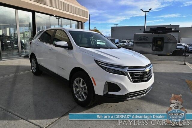 2024 Chevrolet Equinox LT / AWD / Auto Start / Power Premium Cloth Seats / Forward Collision Alert / Lane Departure & Blind Spot Alert / Apple CarPlay & Android Auto / USB & Aux Input / Back Up Camera / 1-Owner Anchorage AK