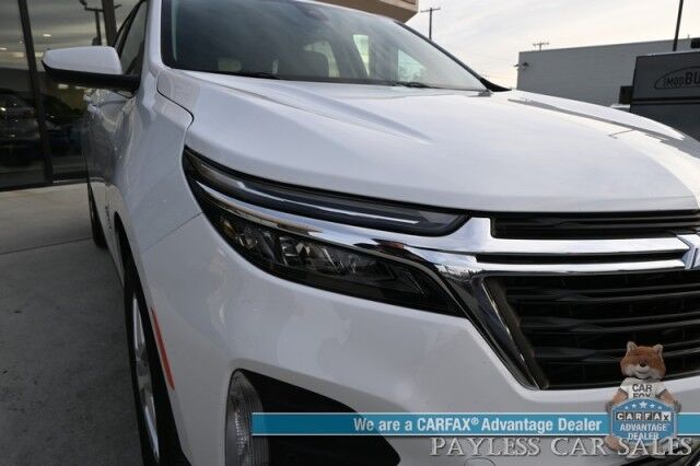 2024 Chevrolet Equinox LT / AWD / Auto Start / Power & Heated Cloth Seats / Lane Departure & Blind Spot Alert / Apple CarPlay & Android Auto / USB Input / Back Up Camera / Cruise Control / Keyless Entry & Start / 30 MPG / 1-Owner Anchorage AK