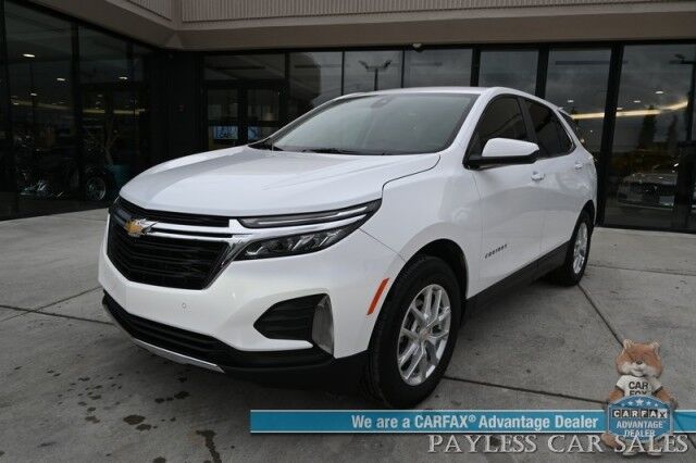2024 Chevrolet Equinox LT / AWD / Auto Start / Power & Heated Seats / Lane Departure & Blind Spot Alert / Forward Collision Warning / Apple CarPlay & Android Auto / Back Up Camera / Keyless Entry & Start / 30 MPG / 1-Owner Anchorage AK