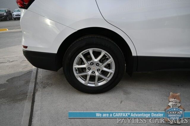 2024 Chevrolet Equinox LT / AWD / Driver Confidence II Pkg / Auto Start / Power & Heated Cloth Seats / Lane Watch & Blind Spot Alert / Keyless Entry & Start / Apple CarPlay & Android Auto / Aluminum Wheels / Back Up Cam / 30 MPG / 1-Owner Wasilla AK