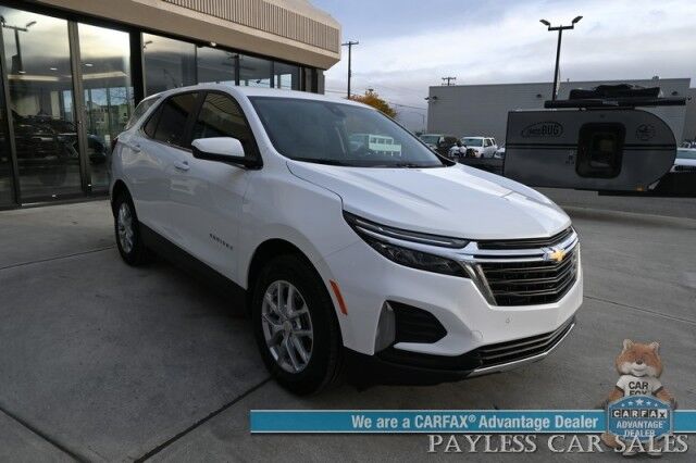 2024 Chevrolet Equinox LT / AWD / Driver Confidence II Pkg / Auto Start / Power & Heated Cloth Seats / Lane Watch & Blind Spot Alert / Keyless Entry & Start / Apple CarPlay & Android Auto / Aluminum Wheels / Back Up Cam / 30 MPG / 1-Owner Anchorage AK 2024 Chevrolet Equinox LT / AWD / Driver Confidence II Pkg / Auto Start / Power & Heated Cloth Seats / Lane Watch & Blind Spot Alert / Keyless Entry & Start / Apple CarPlay & Android Auto / Aluminum Wheels / Back Up Cam / 30 MPG / 1-Owner Anchorage AK