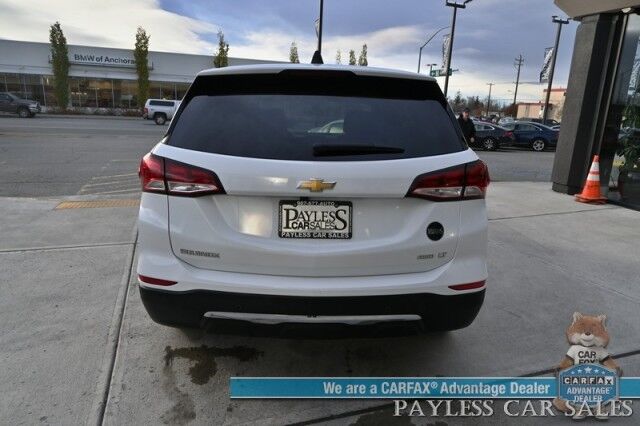 2024 Chevrolet Equinox LT / AWD / Driver Confidence II Pkg / Auto Start / Power & Heated Cloth Seats / Lane Watch & Blind Spot Alert / Keyless Entry & Start / Apple CarPlay & Android Auto / Aluminum Wheels / Back Up Cam / 30 MPG / 1-Owner Wasilla AK