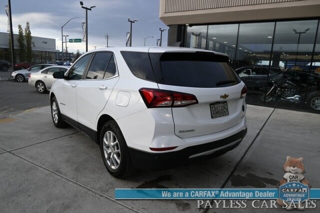 2024 Chevrolet Equinox LT / AWD / Driver Confidence II Pkg / Auto Start / Power & Heated Cloth Seats / Lane Watch & Blind Spot Alert / Keyless Entry & Start / Apple CarPlay & Android Auto / Aluminum Wheels / Back Up Cam / 30 MPG / 1-Owner Anchorage AK 2024 Chevrolet Equinox LT / AWD / Driver Confidence II Pkg / Auto Start / Power & Heated Cloth Seats / Lane Watch & Blind Spot Alert / Keyless Entry & Start / Apple CarPlay & Android Auto / Aluminum Wheels / Back Up Cam / 30 MPG / 1-Owner Anchorage AK
