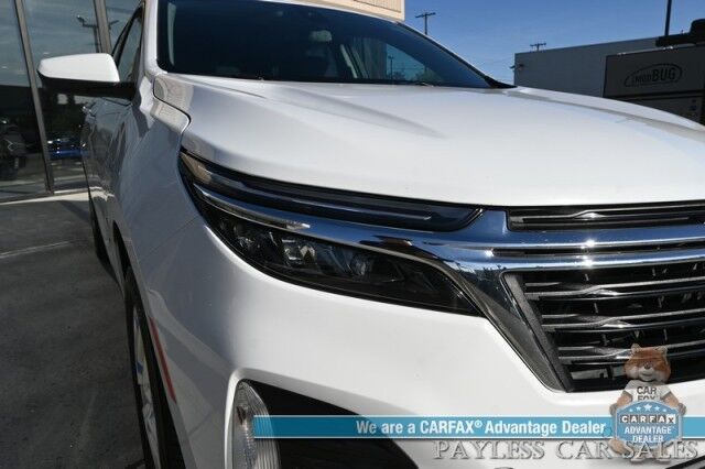 2024 Chevrolet Equinox LT / AWD / Power & Heated Seats / Lane Departure & Blind Spot Alert / Forward Collision Warning / Apple CarPlay & Android Auto / Back Up Camera / Keyless Entry & Start / Power Lift Gate / 30 MPG / 1-Owner Anchorage AK