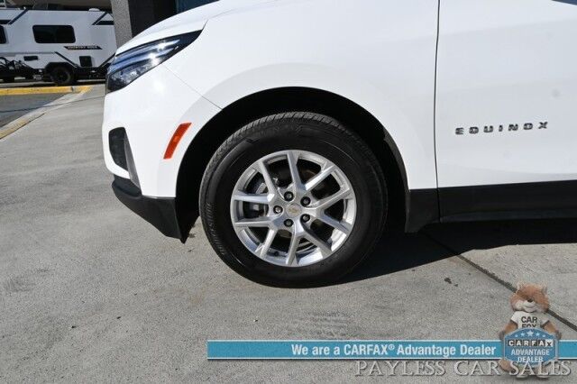 2024 Chevrolet Equinox LT / AWD / Power & Heated Seats / Lane Departure & Blind Spot Alert / Forward Collision Warning / Apple CarPlay & Android Auto / Back Up Camera / Keyless Entry & Start / Power Lift Gate / 30 MPG / 1-Owner Anchorage AK