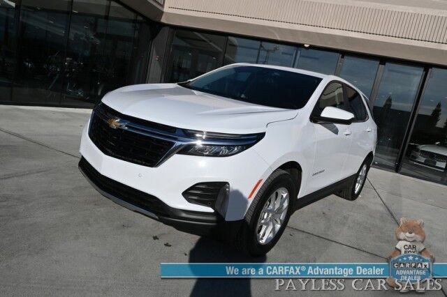 2024 Chevrolet Equinox LT / AWD / Power & Heated Seats / Lane Departure & Blind Spot Alert / Forward Collision Warning / Apple CarPlay & Android Auto / Back Up Camera / Keyless Entry & Start / Power Lift Gate / 30 MPG / 1-Owner Anchorage AK